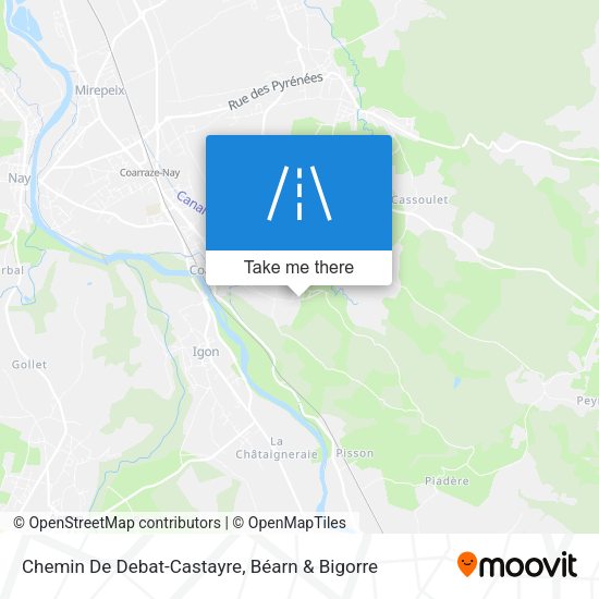 Chemin De Debat-Castayre map