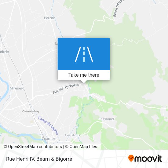 Rue Henri IV map