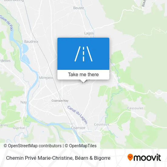 Chemin Privé Marie-Christine map