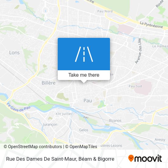 Rue Des Dames De Saint-Maur map