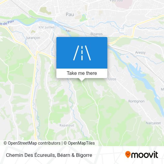 Chemin Des Écureuils map