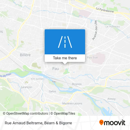 Rue Arnaud Beltrame map