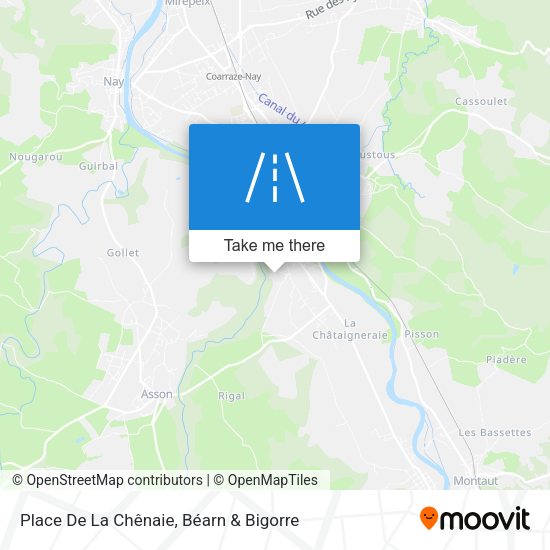 Place De La Chênaie map