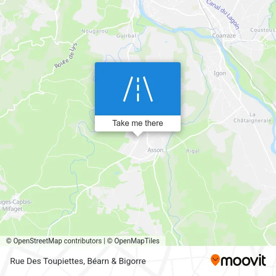 Rue Des Toupiettes map