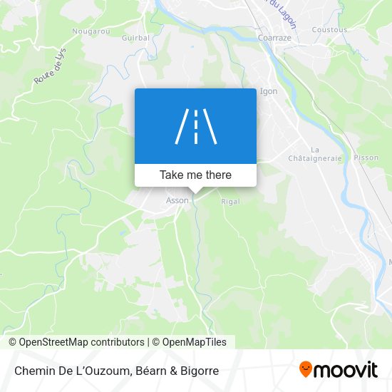 Chemin De L’Ouzoum map