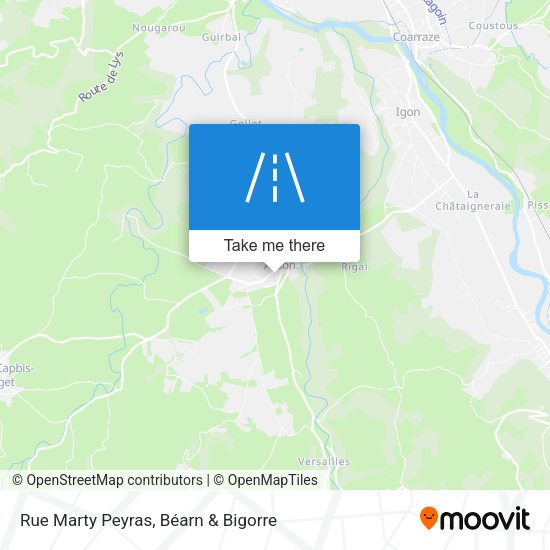 Rue Marty Peyras map
