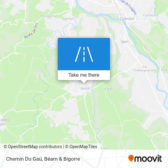 Chemin Du Gaü map