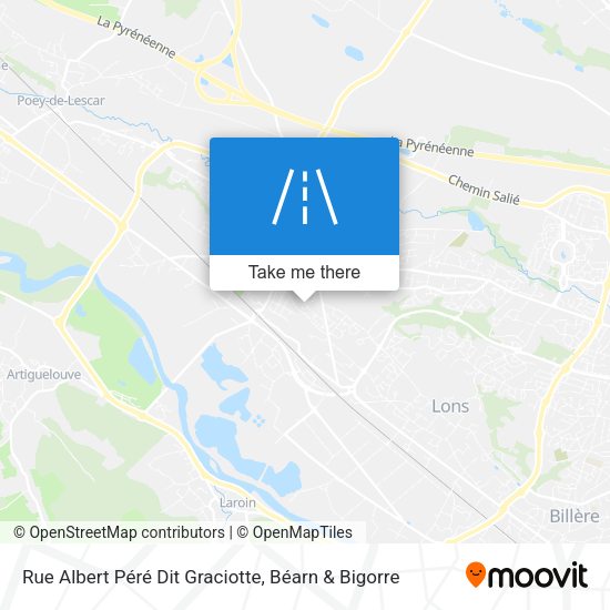 Rue Albert Péré Dit Graciotte map