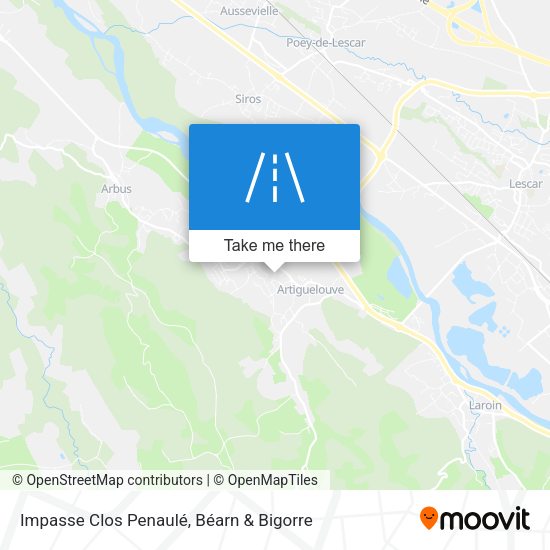 Impasse Clos Penaulé map