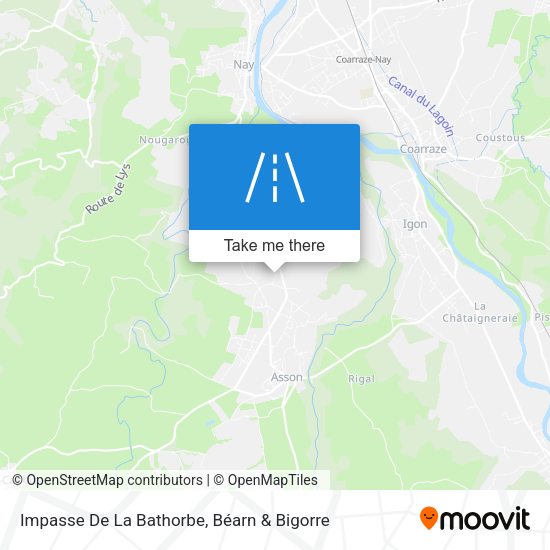 Impasse De La Bathorbe map