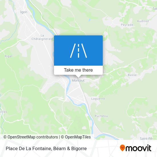 Place De La Fontaine map