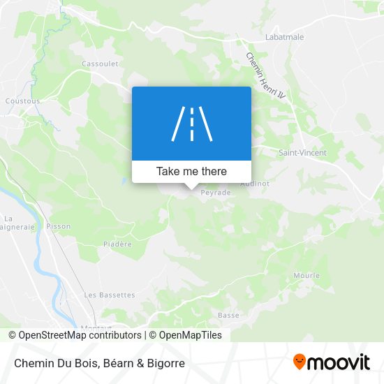 Chemin Du Bois map