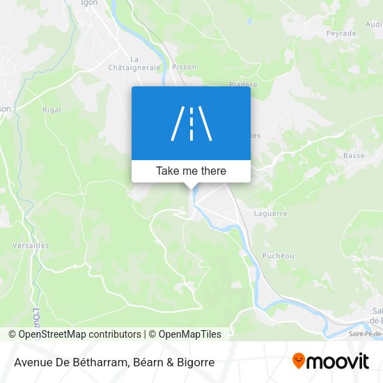 Avenue De Bétharram map