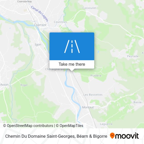 Chemin Du Domaine Saint-Georges map