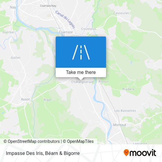 Impasse Des Iris map