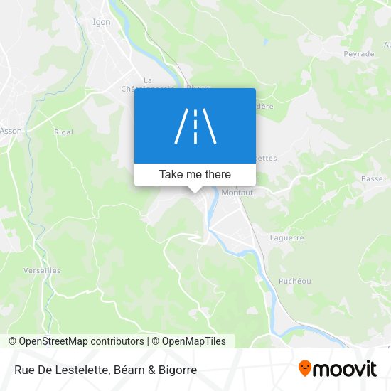 Rue De Lestelette map