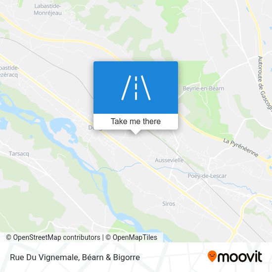 Rue Du Vignemale map