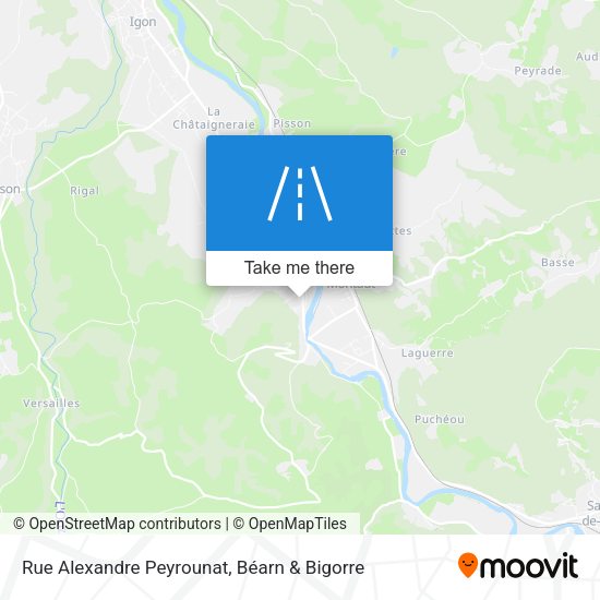 Rue Alexandre Peyrounat map