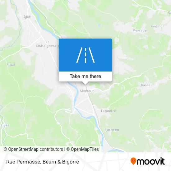 Rue Permasse map