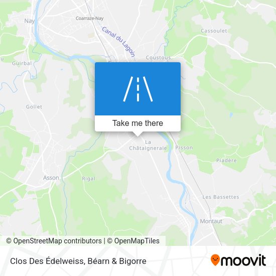 Clos Des Édelweiss map