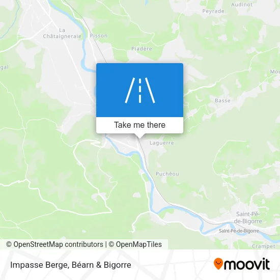 Impasse Berge map