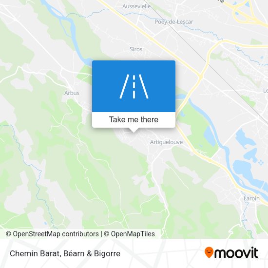 Chemin Barat map