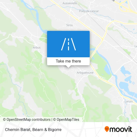 Chemin Barat map