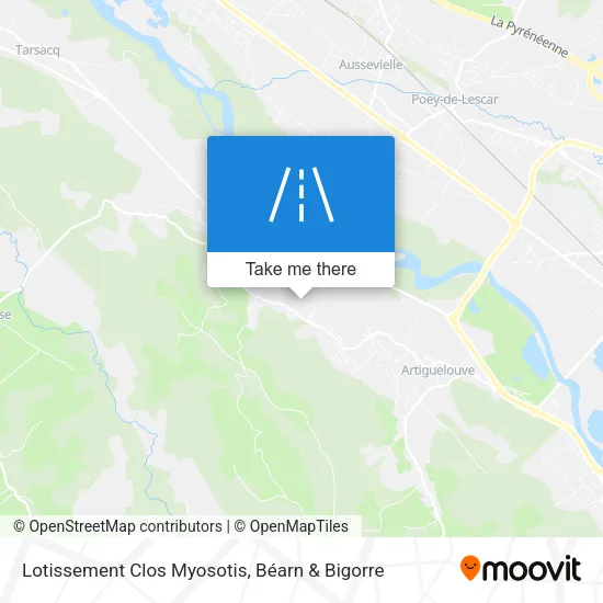 Lotissement Clos Myosotis map