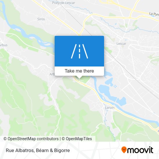 Rue Albatros map