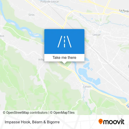 Impasse Hook map