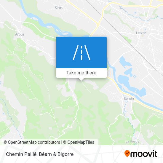 Chemin Paillé map
