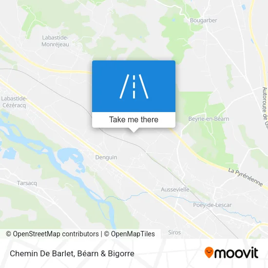 Chemin De Barlet map