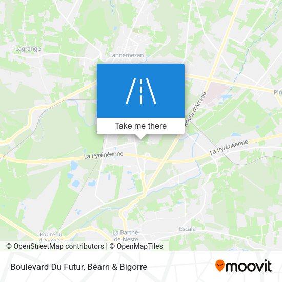 Boulevard Du Futur map