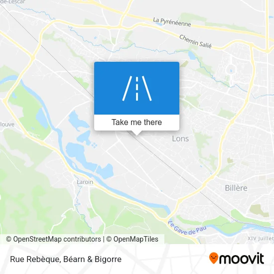 Rue Rebèque map