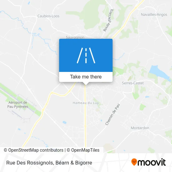 Rue Des Rossignols map