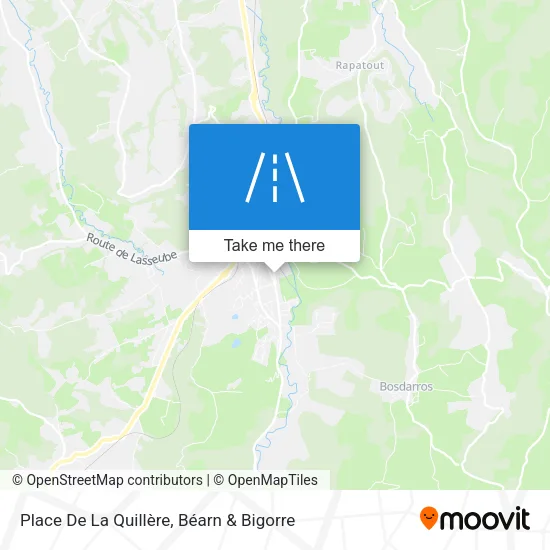Place De La Quillère map