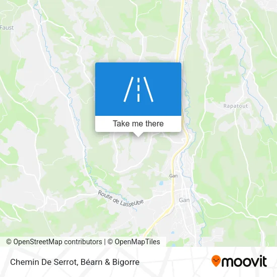 Chemin De Serrot map