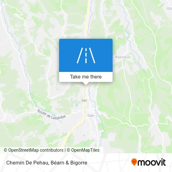 Chemin De Pehau map