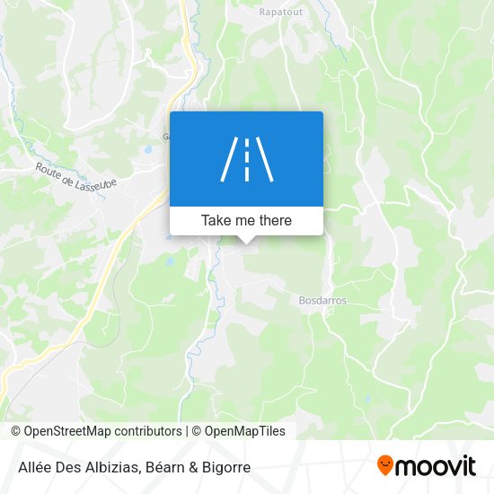 Allée Des Albizias map