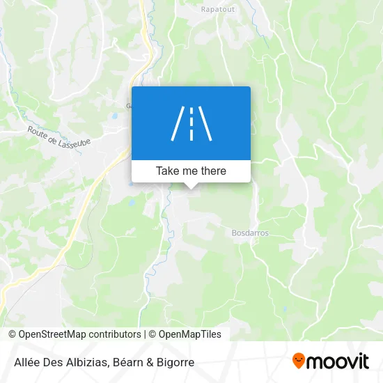 Allée Des Albizias map