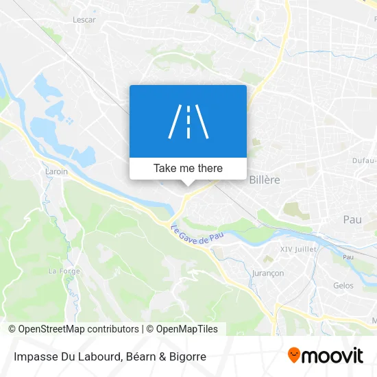 Impasse Du Labourd map