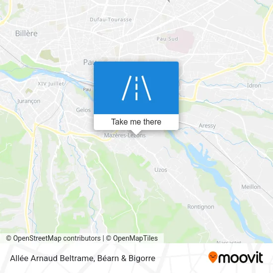Allée Arnaud Beltrame map