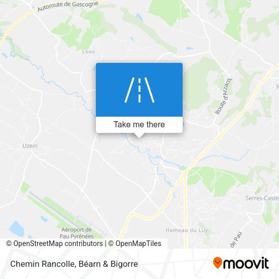 Chemin Rancolle map
