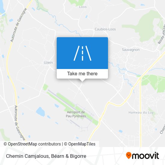 Chemin Camjalous map