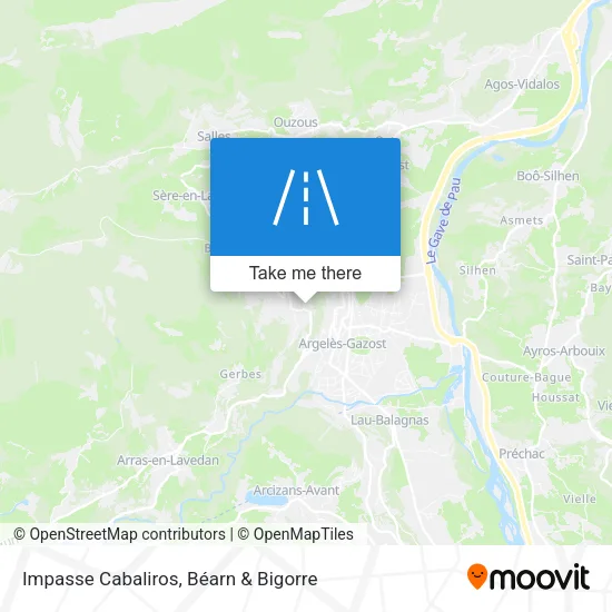 Impasse Cabaliros map