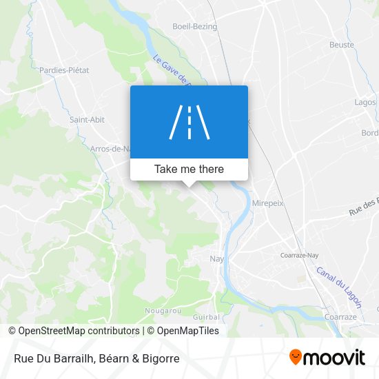 Rue Du Barrailh map
