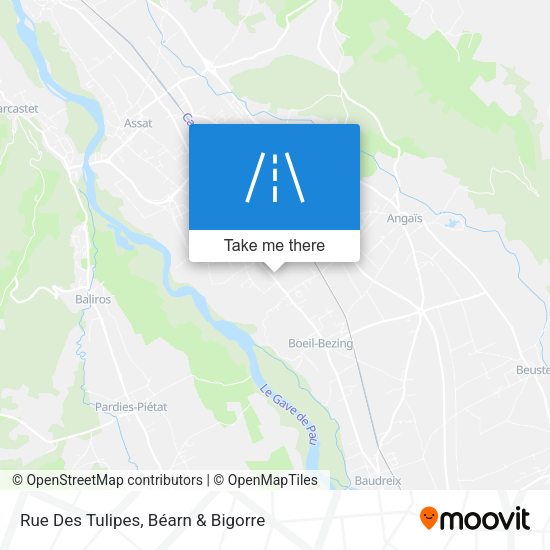 Rue Des Tulipes map