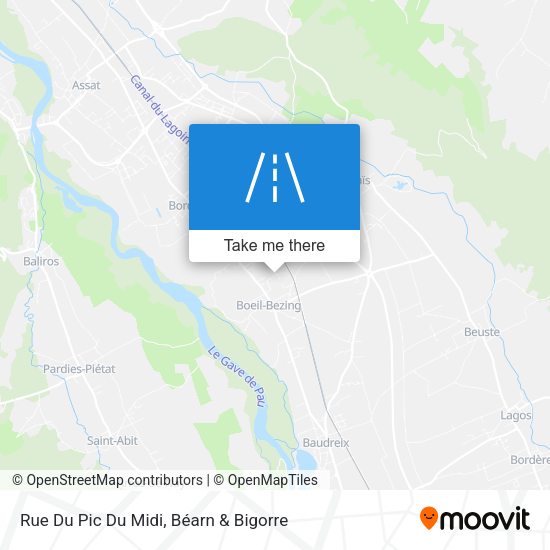 Rue Du Pic Du Midi map