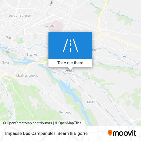 Impasse Des Campanules map