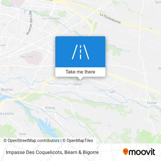 Impasse Des Coquelicots map